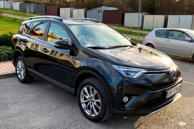 Toyota RAV4 cena 109700 przebieg: 76800, rok produkcji 2018 z Myślenice małe 172